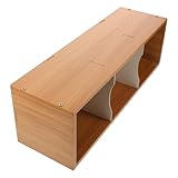 Bibliothèque organisée : utilisez les étagères de rangement pour CD afin de systématiser vos collections de musique et de films et de trouver facilement le morceau ou le film que vous cherchez. étagère porte-dvd, rack de rangement multimédia