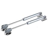 4.Geeignet für schwerere schranktüren, schubladen, schränke, schlafzimmerprotokolle, spielzeugkisten oder aufbewahrungsboxen unter fenstersitzen und klapptischen, und Paket mit 1 x Stützstab und 5 x Schrauben.