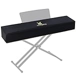 Zreephy Piano 88 Keys Keyboard Dust Cover with Music Stand Opening of Zipper Design, Dust Proof Cover Compatible for Yamaha P35 P45 P48 P71 P85 P95 P105 P115 P125 Digital Pianos Keyboards