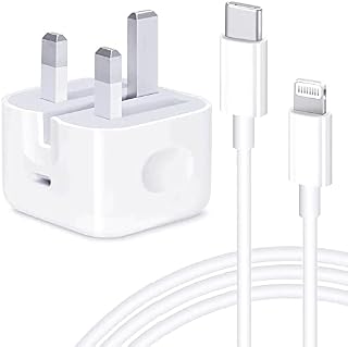iPhone 20W Charger Apple MFi Certified USB C Plug Fast Charge and USB C to Lightning Cable 2M PD Power Adapter Compatible with iPhone 13 Pro Max 13 12 SE2020 11 XR XS Max X 8 Plus iPad Pro Air Mini