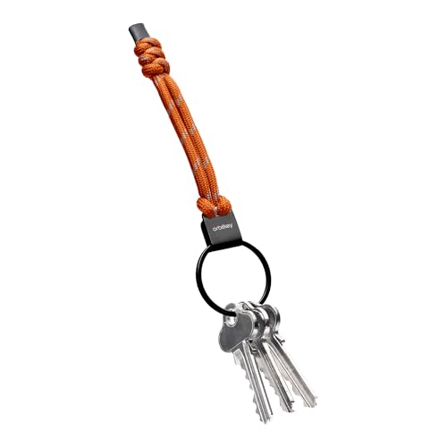 Image of orbitkey Urban Loop Keychain - Paracord Wrist Lanyard with Stainless Steel Quick-Release Lock