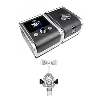 TenTabs BMC Resmart Gii Y30t BiPAP Machine with Humidifier for Sleep Apnea Therapy | Auto Adjusting Pressure | Silent Operation | User-Friendly Interface | Helps Avoid Snoring and Breathlessness (Nasal Mask - Medium)