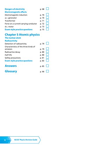 Letts Cambridge Igcse(r) - Cambridge Igcse(r) Physics Revision Guide – vue 4