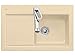 Produktbild Villeroy & Boch Subway 45 Sand Beige Einbauspüle Keramik-Spüle Auflage Spüle