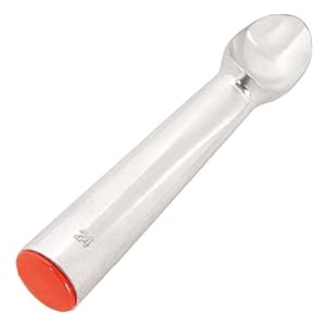 Garcia de Pou Ice Cream scoop 24 palle/L, alluminio, rosso, 3.8 x 17.7 x 30 cm