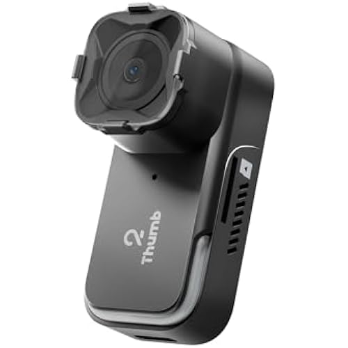RunCam Thumb 2 FPV Mini Action Camera 4K60FPS 27g Remote-Control Recording with Gyroflow Stabilization ND Filter for FPV Drone Cinewhoop Airplane RC Car (Thumb 2)