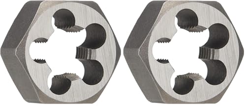 Image of Drill America - DWTHX1032#10-32 Carbon Steel Hex Rethreading Die, DWT Series (Pack of 2)