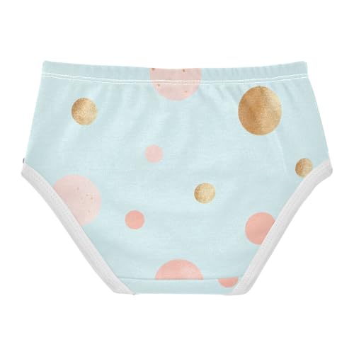 GuoChe Organic Cotton Panties Underwear Moisture Wicking Organic Underpants for Toddler in Sizes 2T,3T, 4T, 5T, 6Y and 8Y2