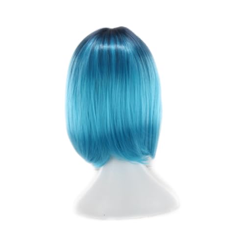 Peluca Bob degradada para Halloween y eventos de Cosplay temáticos 5