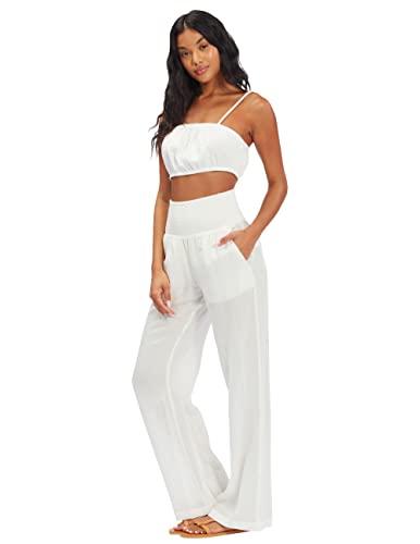 Billabong Women's New Waves Stripe Pant, White, Small2