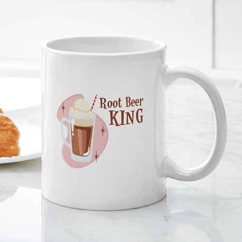 Taza de cerámica CafePress 11 oz blanco miniatura 5
