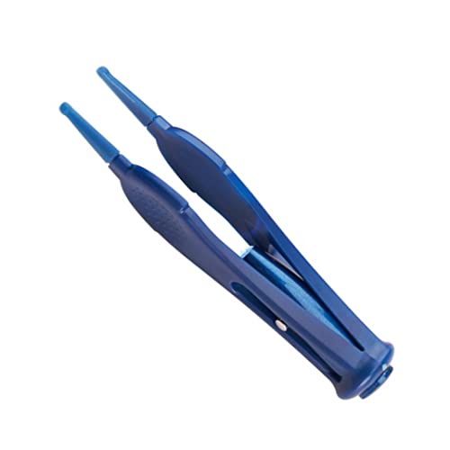 Binnan Pinzette per la Pulizia,Strumento per Pulizia del Bambino Pinzette per la Pulizia Bambino Pinzette per Pulizia del Naso,Blu