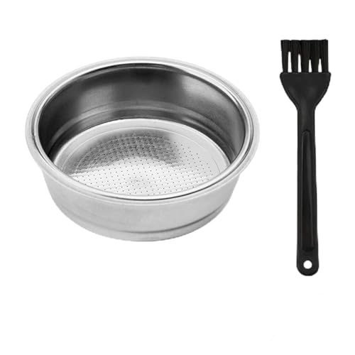 【Uso versatile e idea regalo】Il cestello filtro da 51 mm trova impiego in casa, negozi di bevande, bar e caffetterie, adattandosi a diverse abitudini di preparazione. Come accessorio per macchina espresso e anche una scelta utile da regalare ad appassionati di caffe, amici o familiari, aggiungendo praticita alla routine quotidiana di estrazione e pulizia.