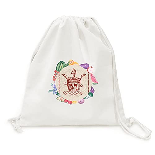 Sac en tissu pliable à sangle au motif de poker de cartes des coeurs