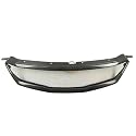 Front-Nieren-Kühlergrill, Ersatz für Subaru für Legacy 2010, Waben-Stil, obere Stoßstange, Ansaughaube, Netz-Körper-Set, Gitter-Einsatz, Zierleisten, Streifen