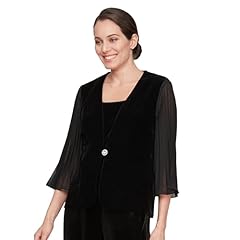 Black Velvet Pleated