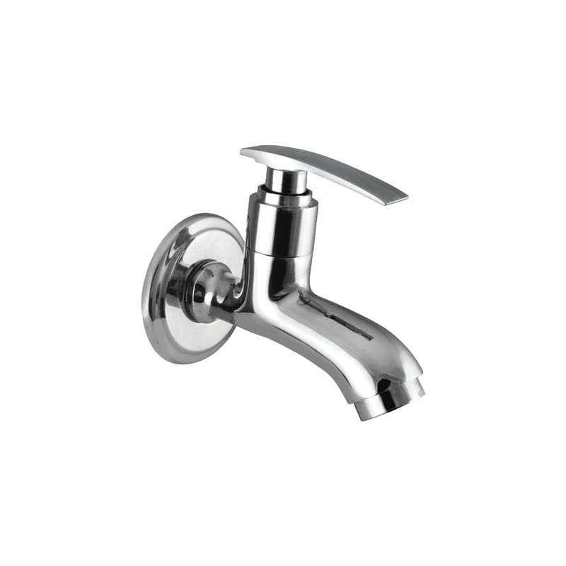 JABRA Soft Bib Cock Faucet, Brass Short Body & Wall Mounted Tap for Bathroom/Wash-Basin/Hotel | Swirl Bubble Water Flow, Stylish & Rust-Proof Home Item, Mirror Chrome Finish(5 Years Product Warranty) (B099XBP1R1) Amazon Price History, Amazon Price Tracker