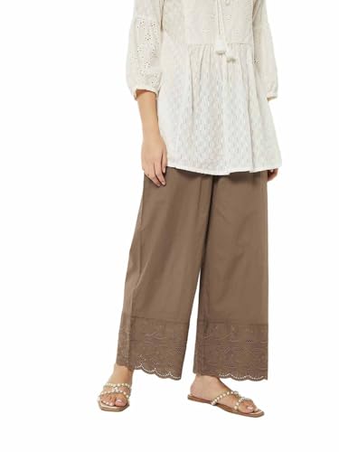 Image of Max Women High Rise Regular Fit Trousers Pants