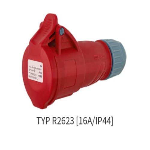 Conector industrial de aviación 3-4-5 pin 16A IP44 miniatura 2