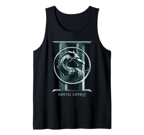 Image of Mortal Kombat 2 Big Seal Logo Tank Top
