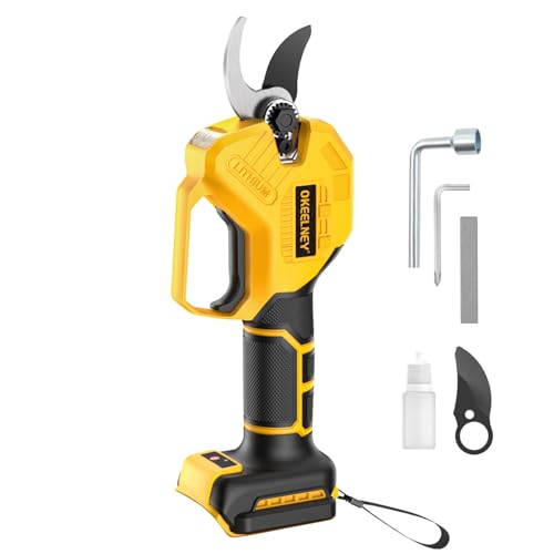 Electric Pruning Shears for DeWalt 20V Max Battery, Brushless Cordless Branch Cutter Pruner with 1.5...