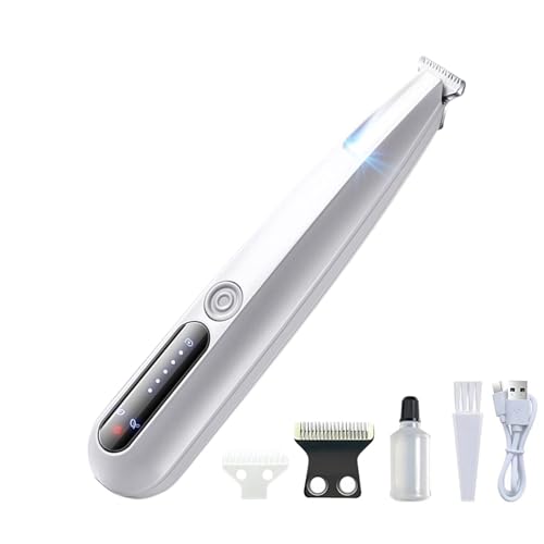 Cortapelo para Patas de Perro | Máquina de corte ergonómica de precisión de mascota - Afeitadora eléctrica de pelo de gatos,Cachorro Gatito Oreja Cara Trasero Cejas Pequeño Mediano Grande