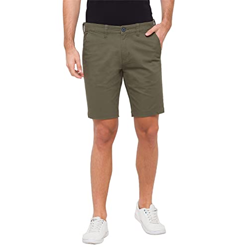 Image of Giordano Men's Slim Fit Cotton Casual Shorts