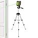 Indoor Cross Line Level – Mount Kit, Tripod | Alignment Leveling Tool for Garden Plumbing Construction Wall Floor Window Setup Outdoor Layout Measurement Installation Accessory Holder Use