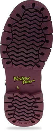 Western Chief Women's Waterproof Mid Rain Boot, Retro Daisy, 6 | Image 3