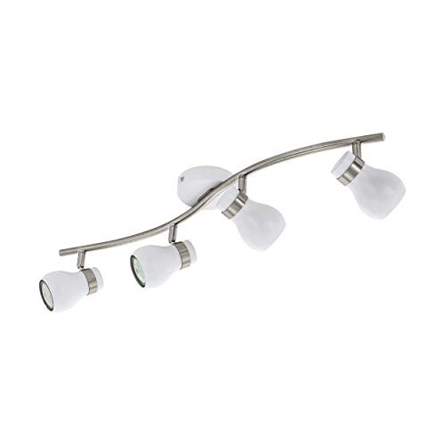 Preisvergleich Produktbild EGLO ARBOLEDAS Spot, Stahl, 5 W, weiss, nickel-matt