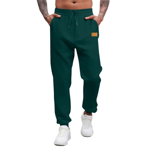 lcyhony Sweatpants for Men Baggy Elastic Waist Drawstring Athletic Joggers with Pockets Casual Workout Running Track Pants3