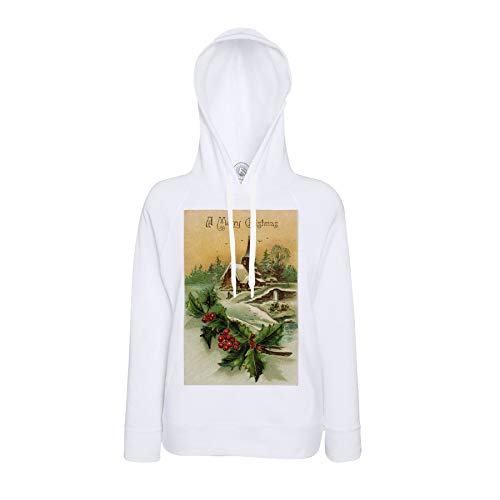 Sweat à capuche Merry Christmas, le cadeau de Noël vintage parfait pour vos proches