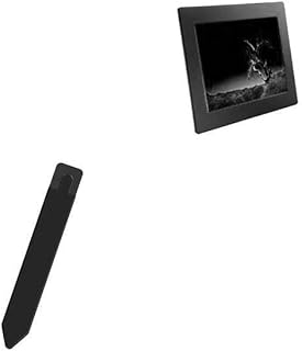 BoxWave Stylus Pouch Compatible with AbraxSys Corporation SRD-PM-084 - Stylus PortaPouch, Stylus Holder Carrier Portable Self-Adhesive for AbraxSys Corporation SRD-PM-084 - Jet Black