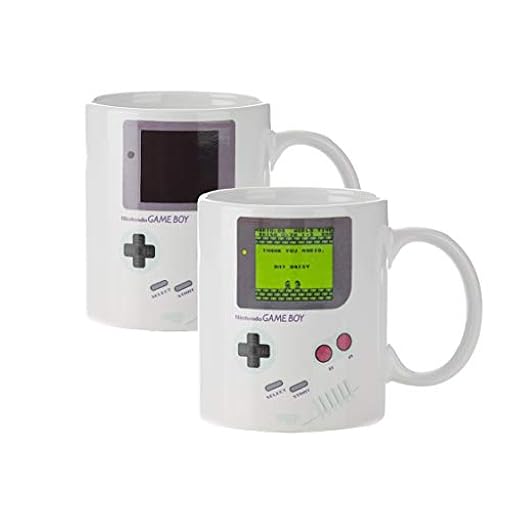 Paladone Taza Gameboy que Cambia con Calor - Taza Oficial para Gamers y Fans Retro, 290ml | Ya disponible en tu tienda friki favorita! En mundofriki.es!