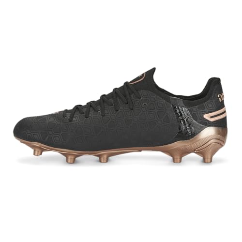PUMA Mens King Ultimate Rudartificial Groundon Firm GroundArtificial Ground Soccer Cleats Cleated, Firm Ground - Black3