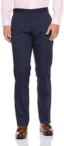Bracks Men's Blue Nail Head Trouser 