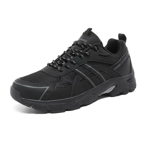 SYKT Men Women Anti-Slip Hiking Boots Outdoor Trekking Camping Mountaineering Boots