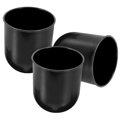 Image of Zerodeko 3pcs Plastic Toilet Brush Cup Holder Shape Bathroom Cleaning and Easy to Clean Keeps Toilet Area Odor Neat
