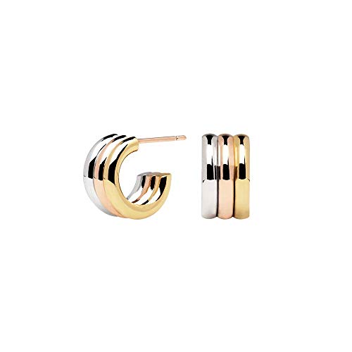 Preisvergleich Produktbild P D PAOLA - PURE-OHRRINGE - 18k Goldplattierung - Damenschmuck