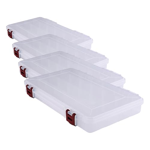 Image of Plano 23700-02 Stowaway with Adjustable Dividers (Pack of 4)