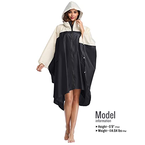 SaphiRose Unisex Adult Yy-k29 Poncho (pack of 1)