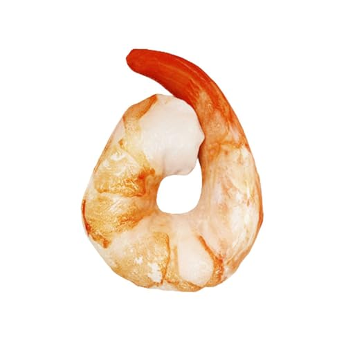 犬おもちゃ 音出るおもちゃ 噛むおもちゃ ぬいぐるみ かわいい 遊ぶ ペットのおもちゃ ストレス解消 運動不足解消 歯磨き 丈夫 小/中/大型犬 エビ16CM