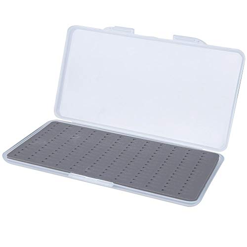 RiToEasysports Fishing Fly Box,Transparent Dry Fly Case Fishing Bait Box with Foam for Trout Fly Fishing Flies Other Fishing Tools And Accessories - Image 4
