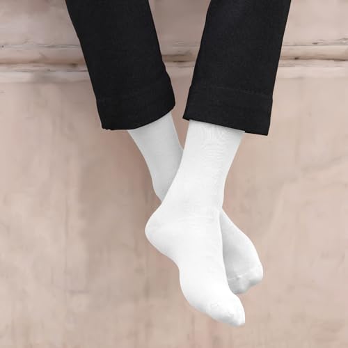 Image of FOOTPRINTS ORGANIC Cotton Odourfree Formal Socks- Free Size