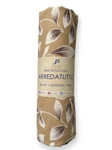 Jenny Sesal - Decoración de Tela cubretodo Gran Foulard (Individual, Hoja Barro)
