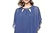 S.L. Fashions Women’s Capelet Cascade Sleeve Dress with Beaded Cutout Neckline, Special Occasion Dress