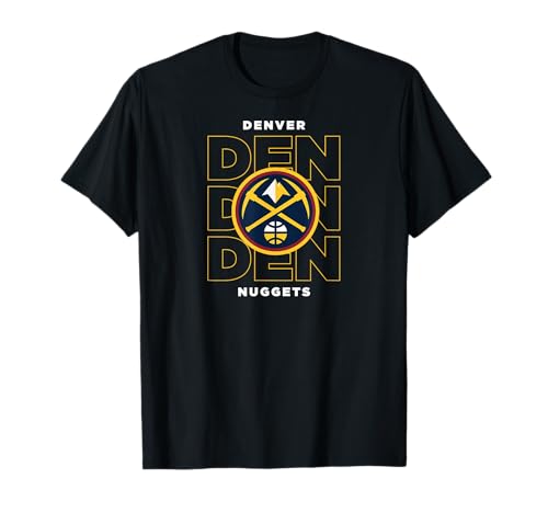 NBA - Denver Nuggets Stacked City Logo T-Shirt