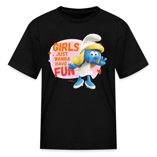 Maglietta Smurfs Smurfette Collection – Unisex Adulto – Blu, Bionda E Orgogliosa – Taglia XXL
