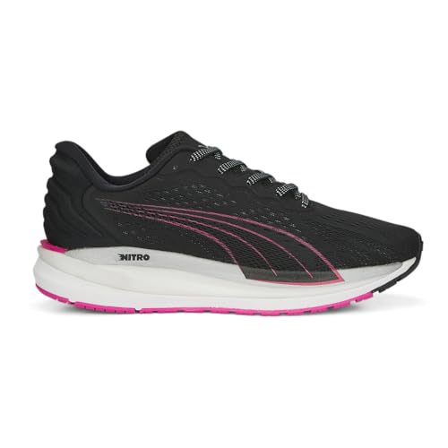 PUMA Womens Magnify Nitro Surge Running Sneakers Shoes - Black - Size 8.5 M
