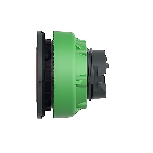 Cabeza pulsador flush naranja LED Schneider Harmony XB4 5